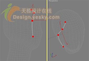 3DsMAX7.5毛發新功能實例：曲線定制發型