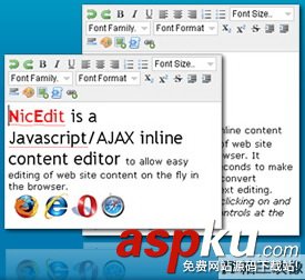 19款Javascript富文本網(wǎng)頁編輯器