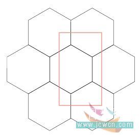 illustrator教程：定義六邊形無縫拼貼圖案（色板）_網(wǎng)頁設(shè)計