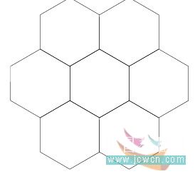 illustrator教程：定義六邊形無縫拼貼圖案（色板）_網(wǎng)頁設(shè)計