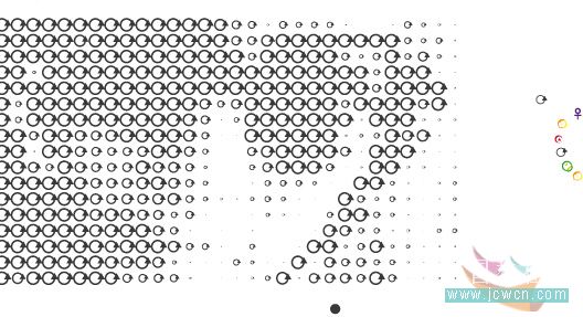 illustrator教程：運用腳本制作漂亮的波爾卡效果_網頁設計