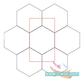 illustrator教程：定義六邊形無縫拼貼圖案（色板）_網(wǎng)頁設(shè)計
